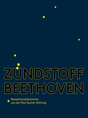 cover image of Zündstoff Beethoven